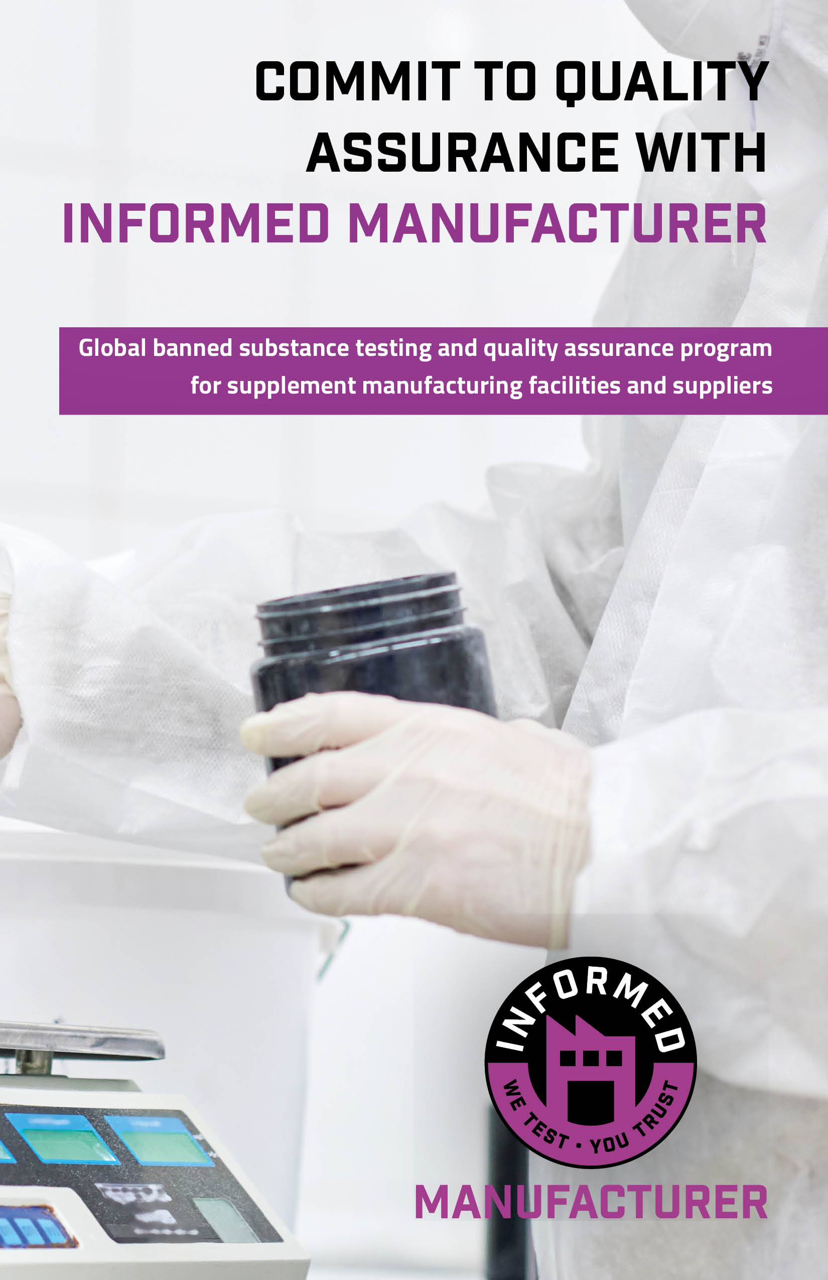 Informed Manufacturer Certification Guide Cover - 2025
