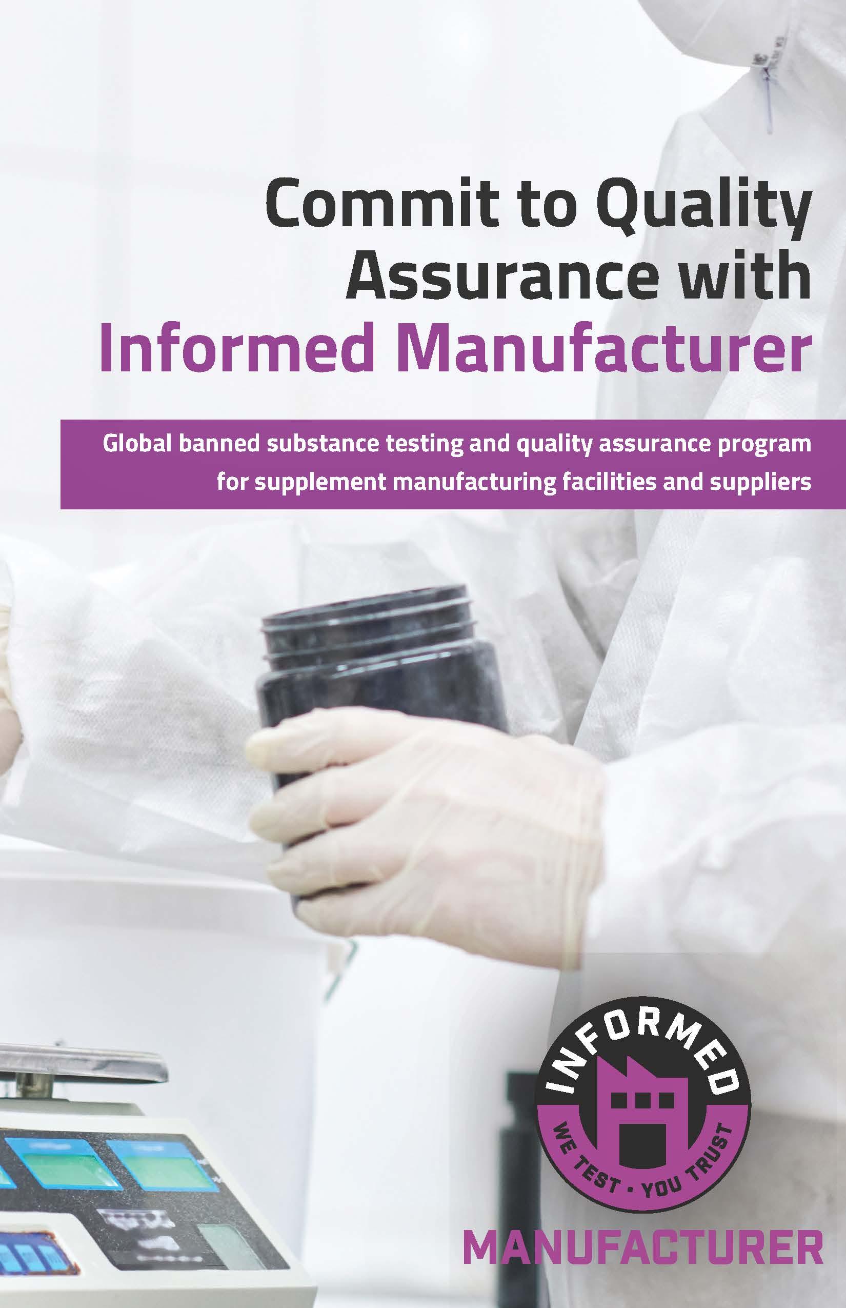Informed Manufacturer Certification Guide