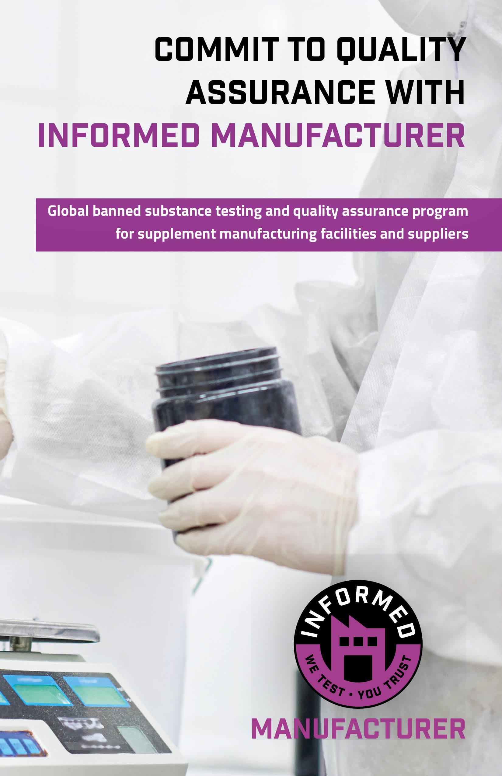 Informed Manufacturer Certification Guide Cover - 2025
